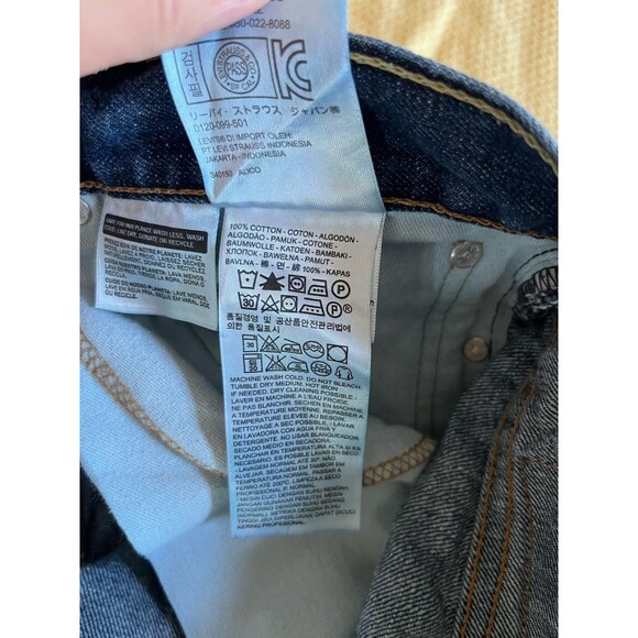 Levi’s 541 Medium Wash Athletic Tapered Leg Fit 36x32  Denim - Picture 7 of 7